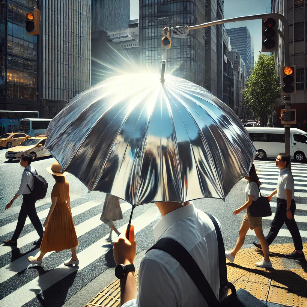 日傘のシルバーコーティングは本当に迷惑なのか？ | てぃぷろぐ